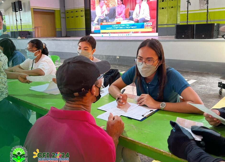 Wrapping Up Active Case Finding in Masbate: CFI Provides Free Chest X-rays to High-Risk Groups