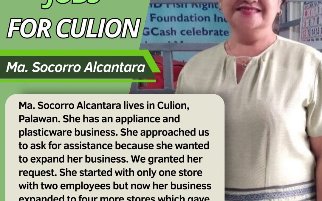 Ms. Socorro Alcantara’s Journey with CFI’s Small Enterprise Development Project