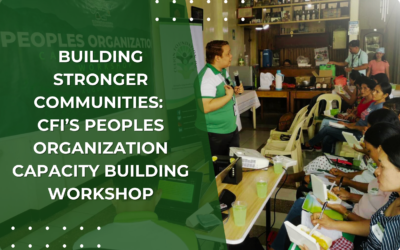 Building Stronger Communities: CFI’s Peoples Organization Capacity Building Workshop